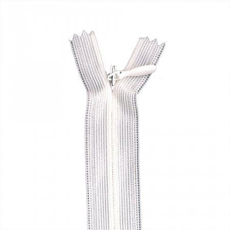 Telpes telas - Cremallera invisible 22cm blanco
