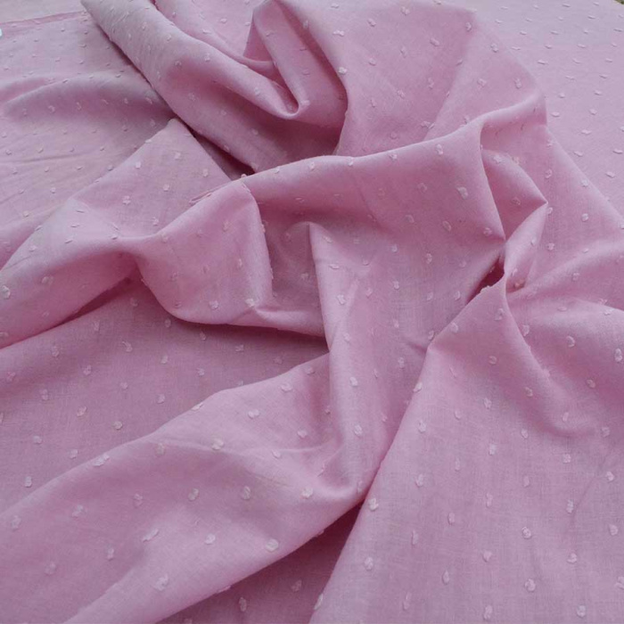 Foto de Plumeti de algodón rosa palo