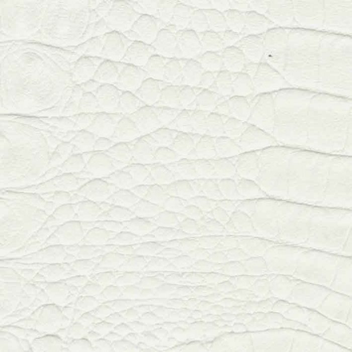 Polipiel textura cocodrilo blanco