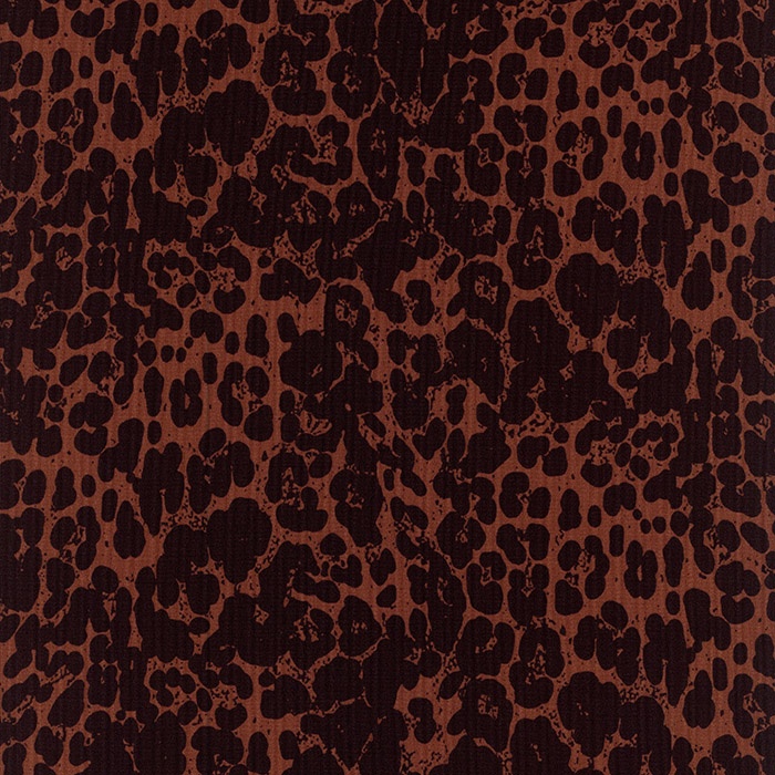 Foto de Punto neopreno leopardo marrón y negro
