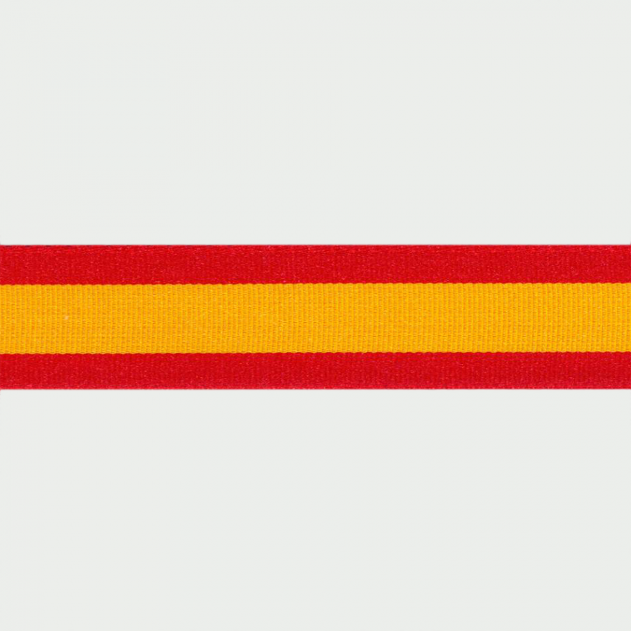 Cinta bandera España 31 mm rojo/amarillo - 100 metros - RETIF