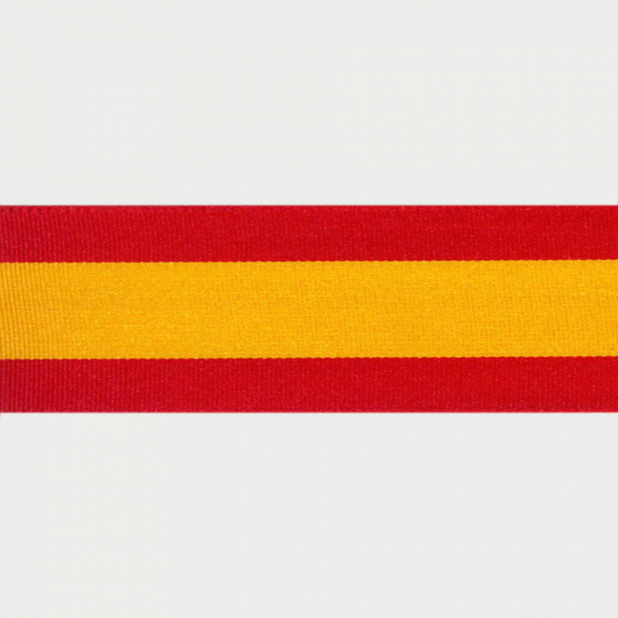 Cinta de tela de la Bandera de España de 10 mm en Poliéster