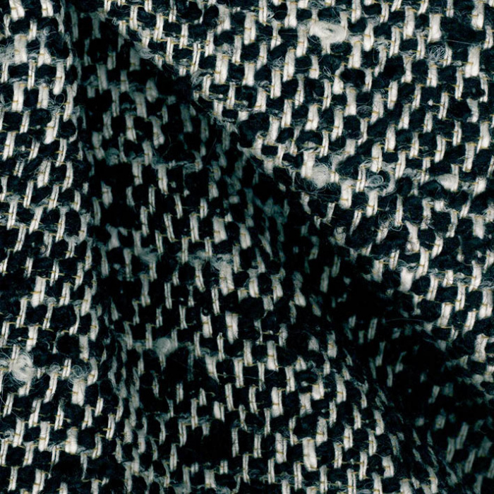 Foto de Tweed de lana negro-crudo