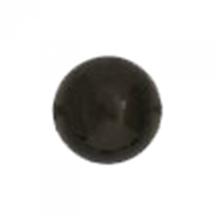 Boton perlado negro 10 mm.