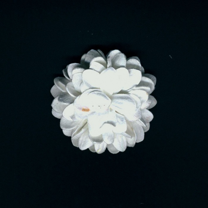 flor antelina 4 cm. blanco