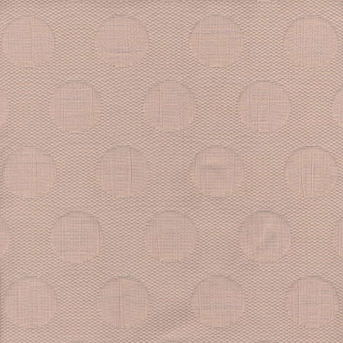 Foto de Piqué jacquard círculos beige