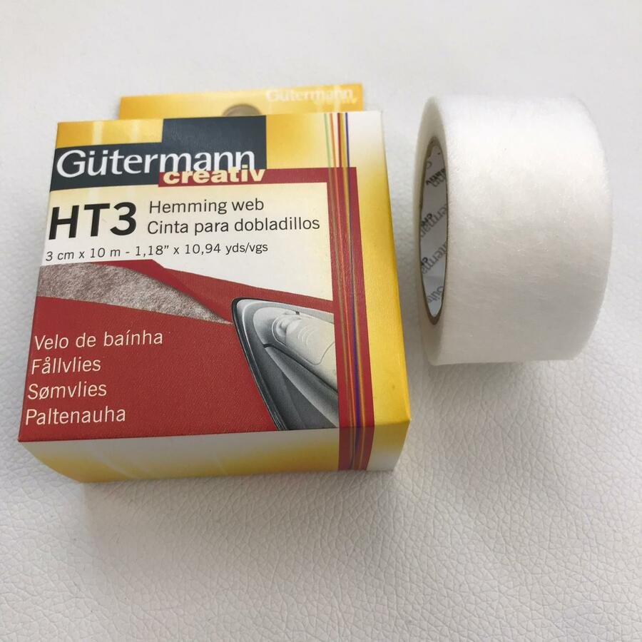 Gütermann ht3 3cmx10m cinta para dobladillos