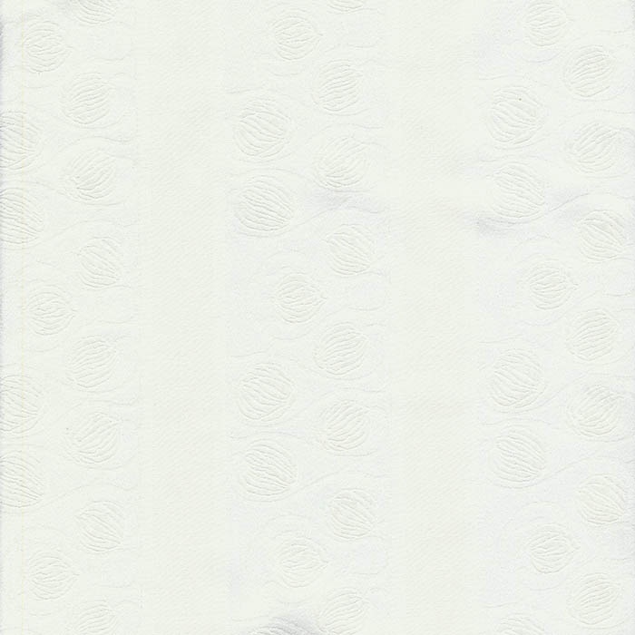 Foto de Mantel blanco con diseño de hojas