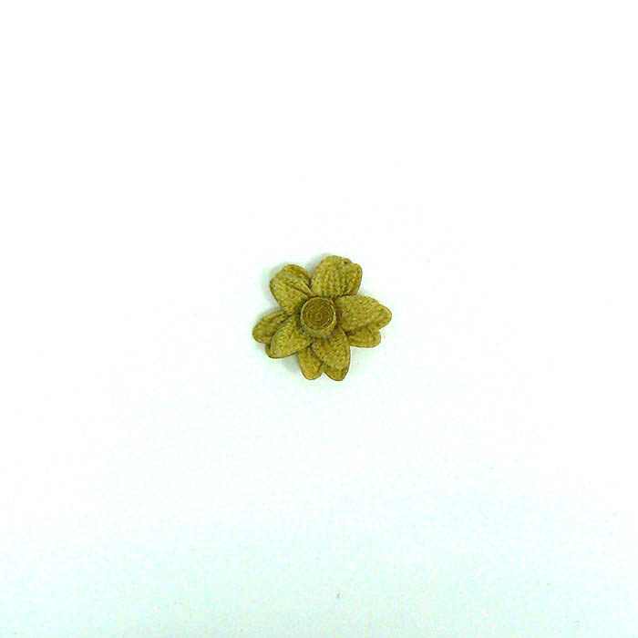 Flor manual 3cm oro