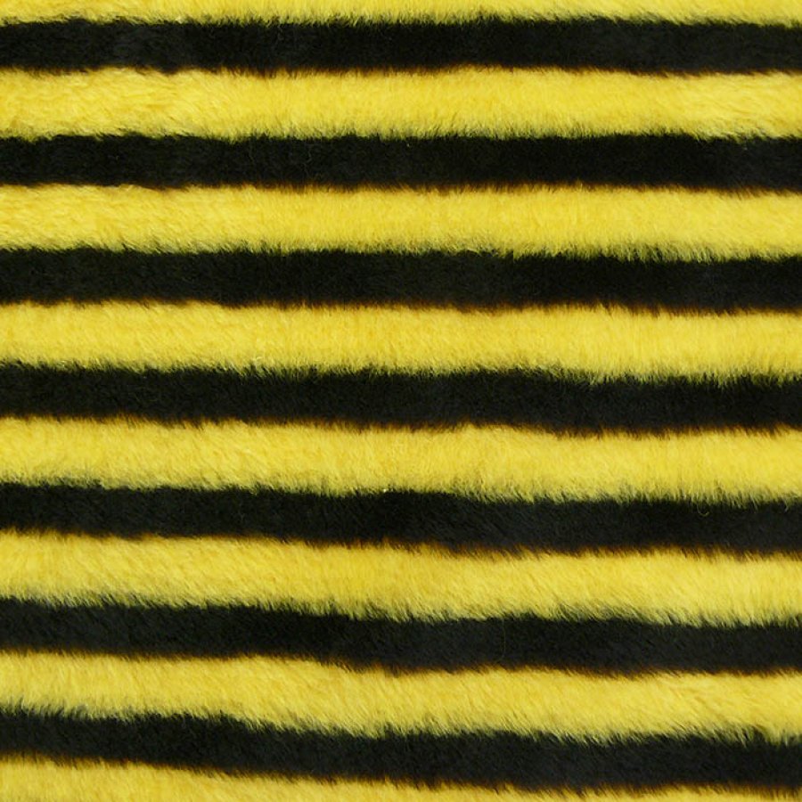 Pelo colores abeja amarillo, negro
