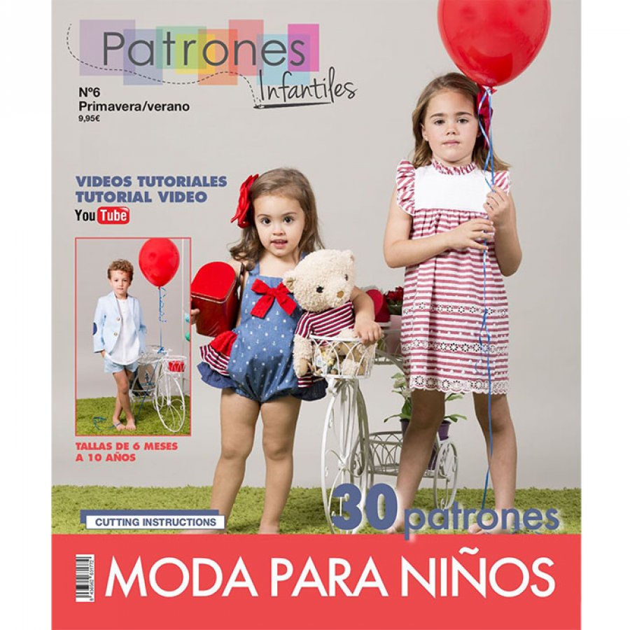Revista patrones infantiles nº6, primavera - verano
