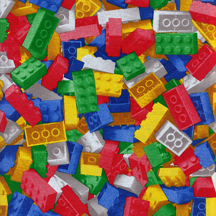 Foto de Loneta Lego multicolor