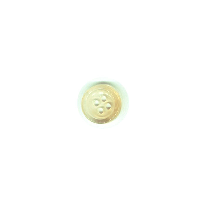 Botón amarillo pálido veteado 11mm