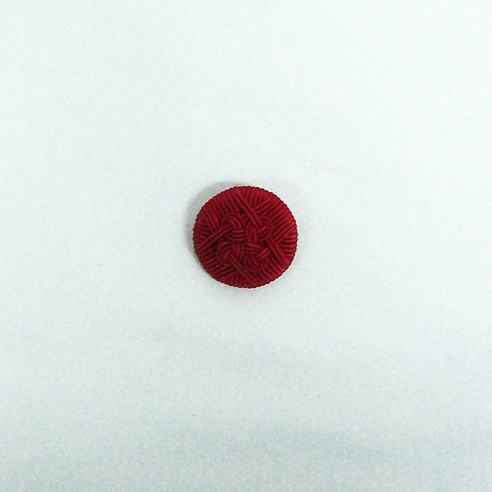 Botón pasamaneria manual rojo 25mm
