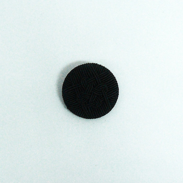 Botón pasamaneria manual negro 32mm