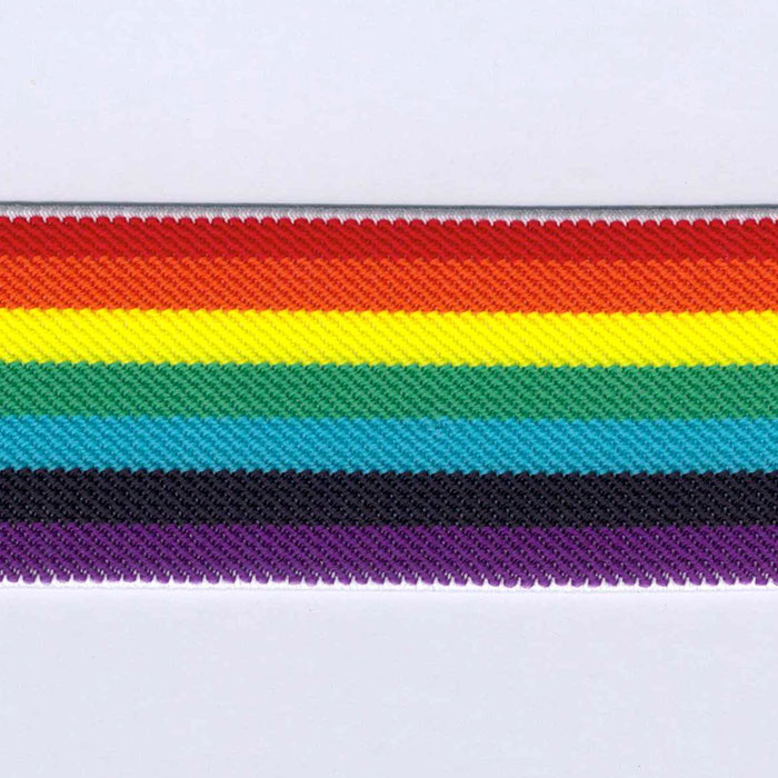 Elástico arcoiris orgullo 48 mm