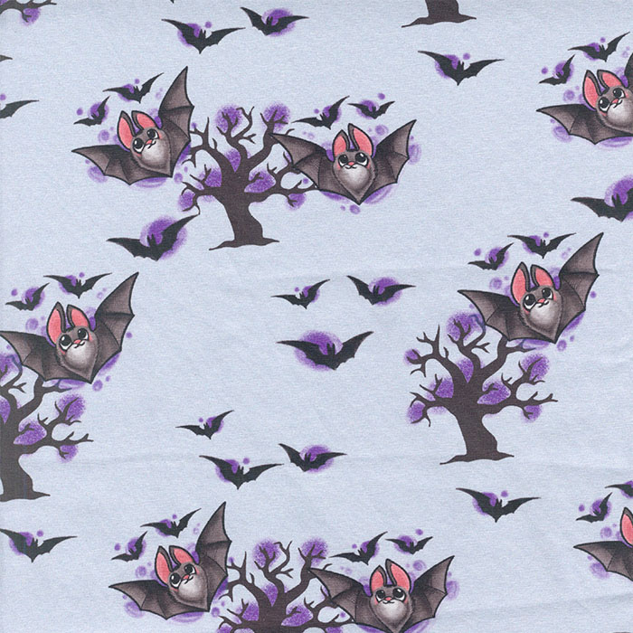 Foto de Punto camiseta Algodón orgánico murciélagos