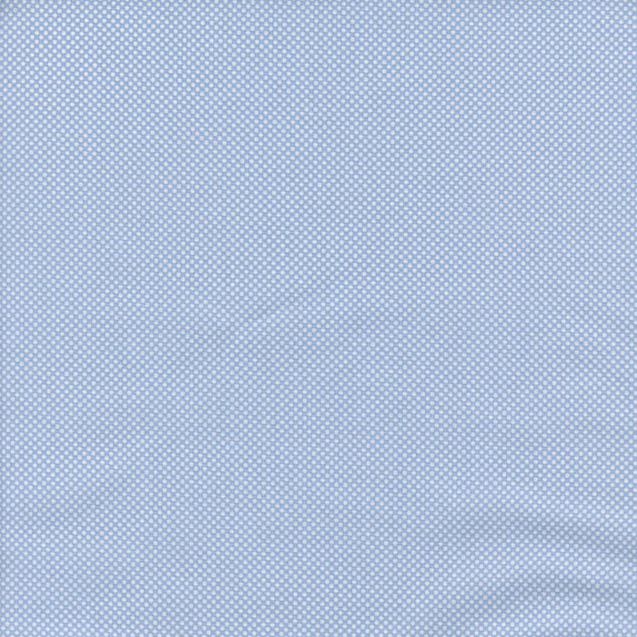 Foto de Popelín de algodon fondo azul cielo lunar mini blanco