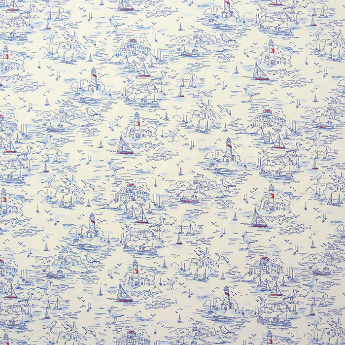 Foto de Lycra de baño marinero blanco, azul