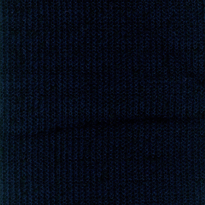 Foto de Punto tricot grueso jaspeado azul-negro
