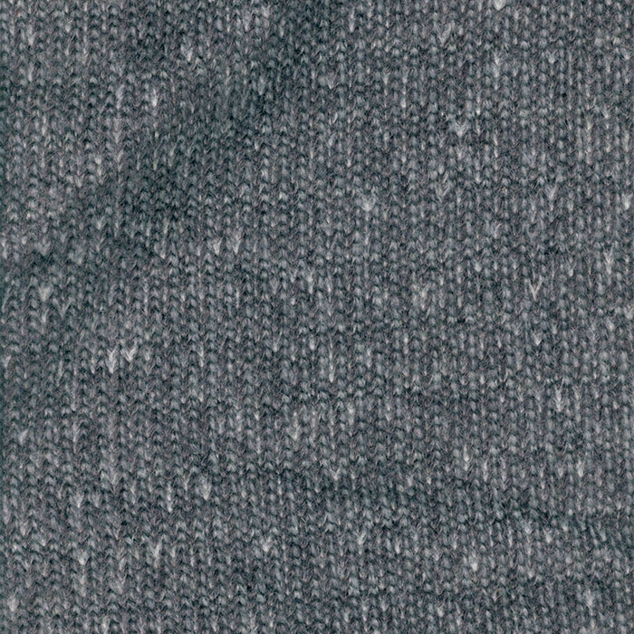 Foto de Punto tricot grueso jaspeado gris claro-oscuro