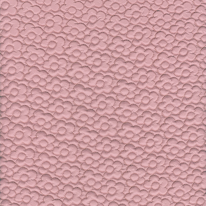 Foto de Impermeable acolchado flor rosa palo