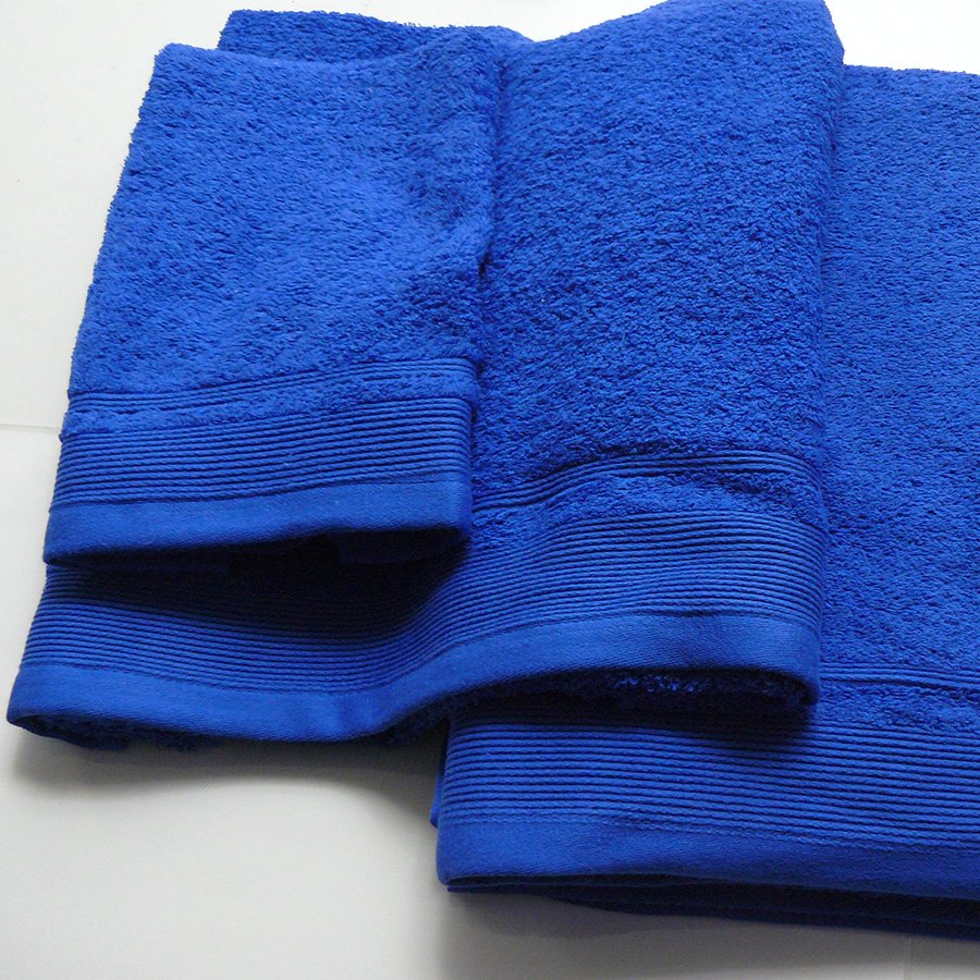 Foto de Juego de 3 toallas 450gr azulón