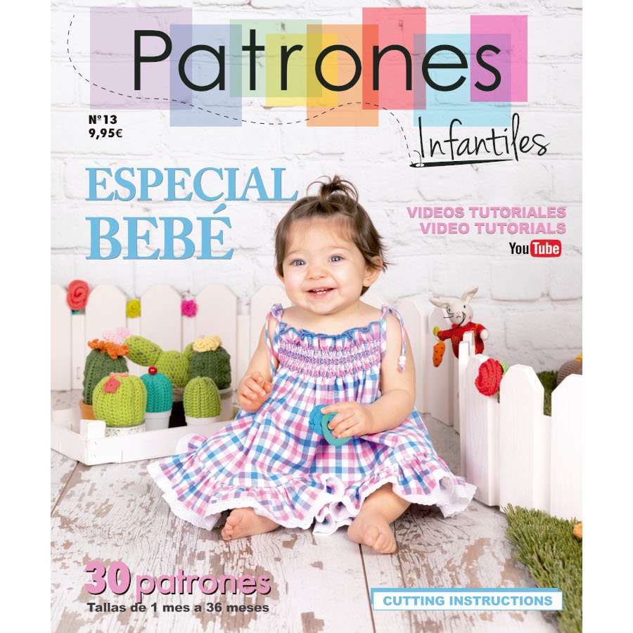 Revista patrones infantiles nº 13, especial bebé