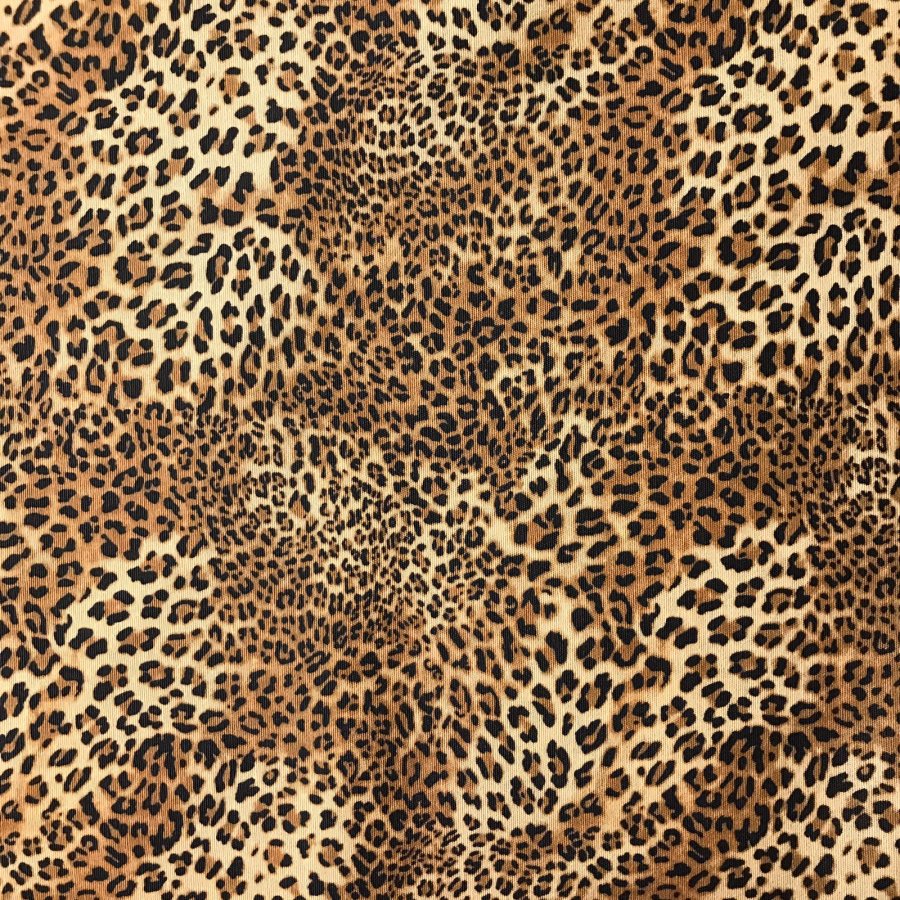 Foto de Loneta estampado digital piel leopardo 