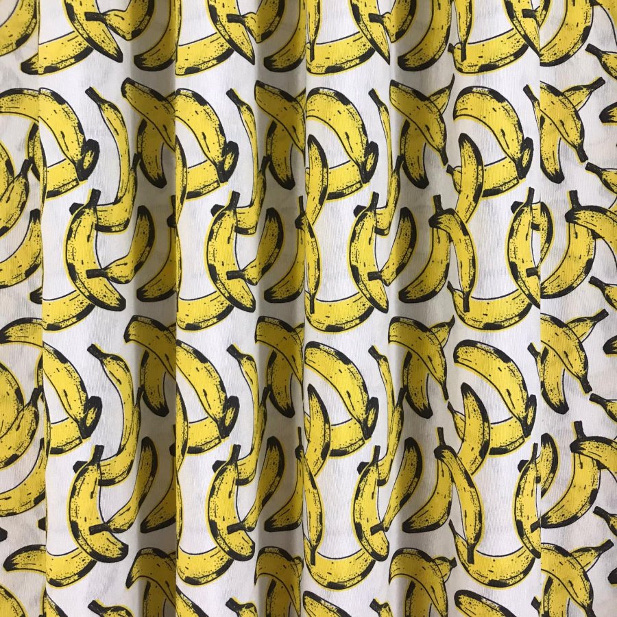 Loneta estampado digital plátanos