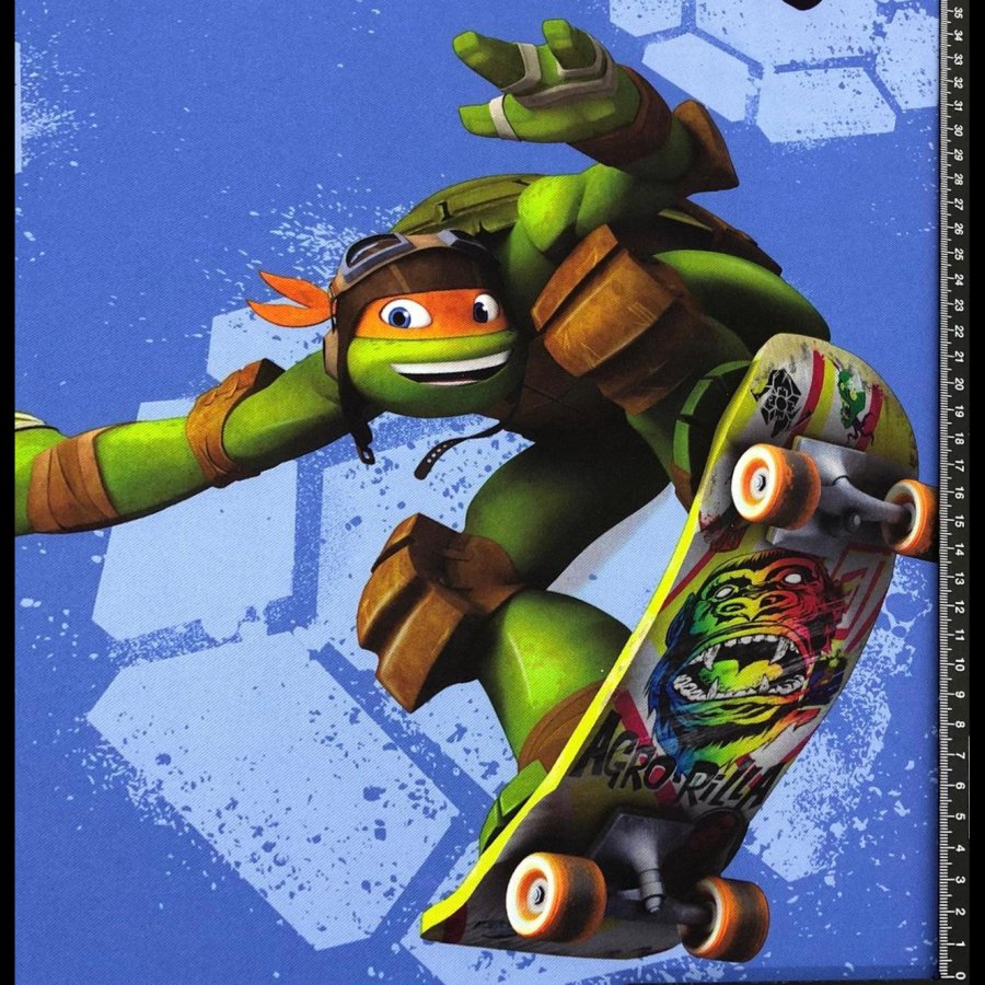 Tejido opaco Tortugas Ninja Skate