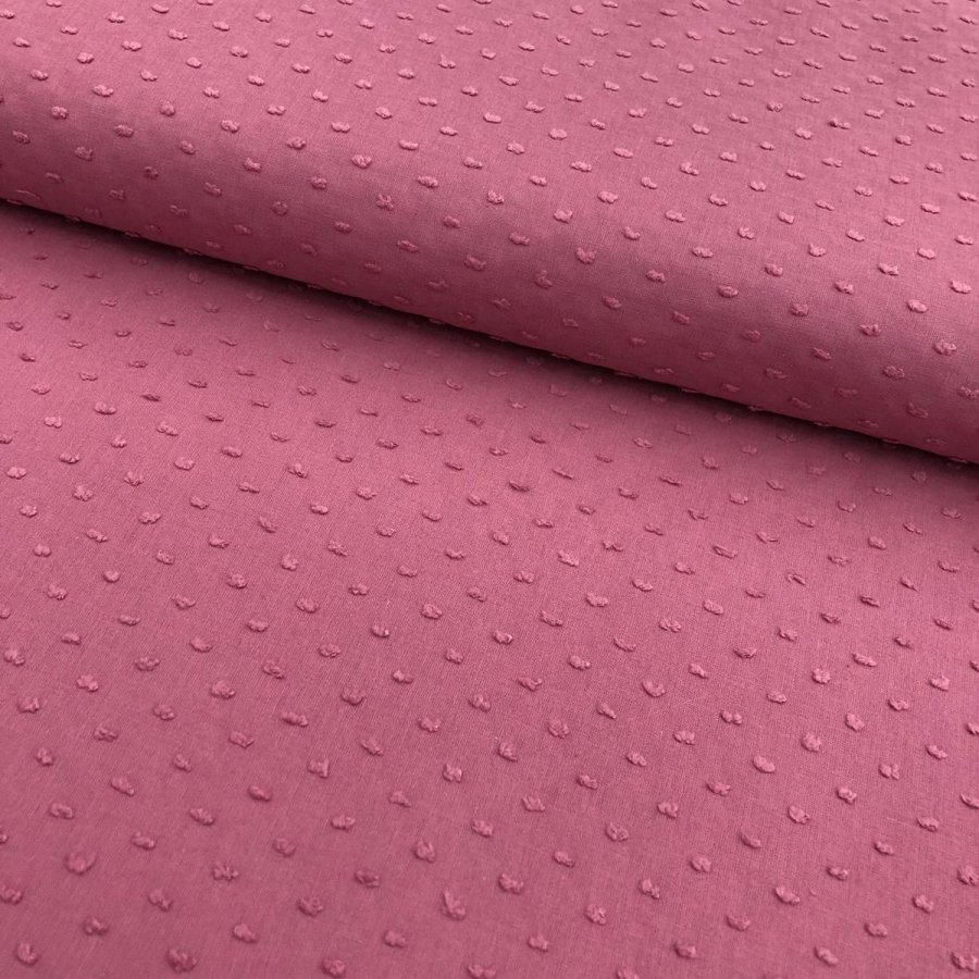 Foto de Plumeti algodón rosa palo