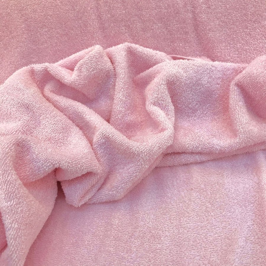Rizo toalla 100% algodón 400gr. rosa