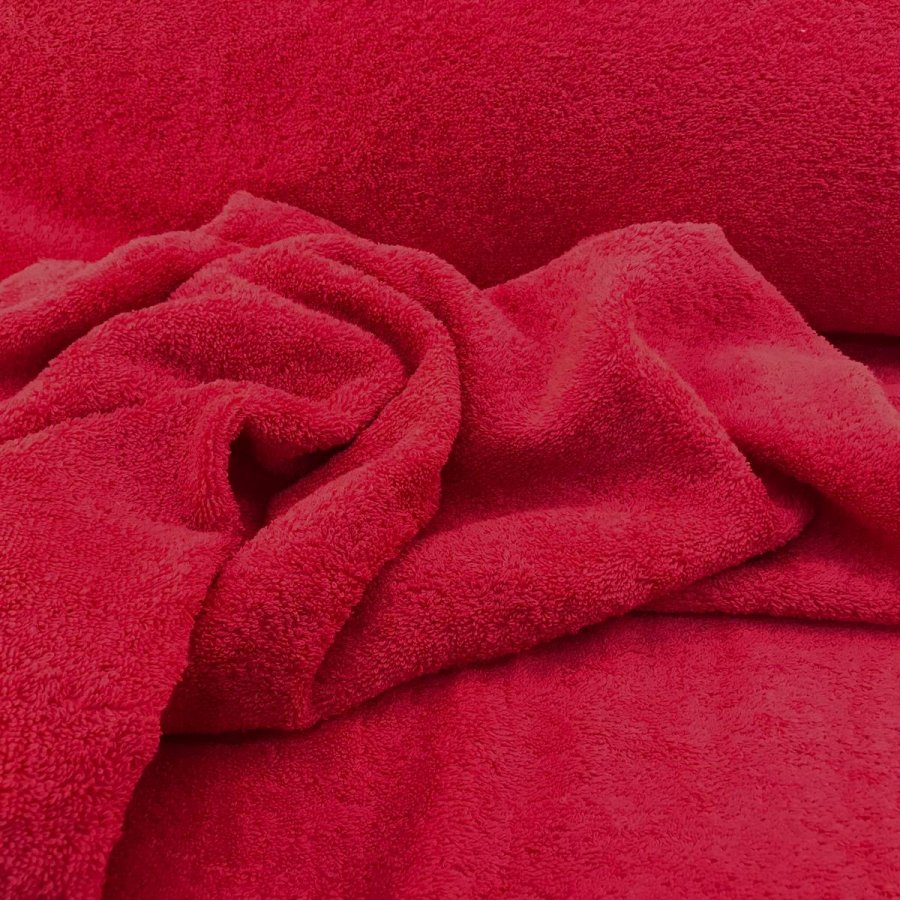 Rizo toalla 100% algodón 400gr. rojo