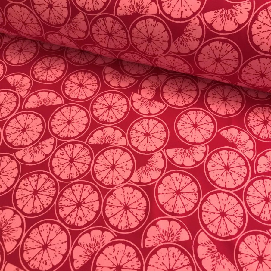 Foto de Lycra baño mate naranjas rosa neón