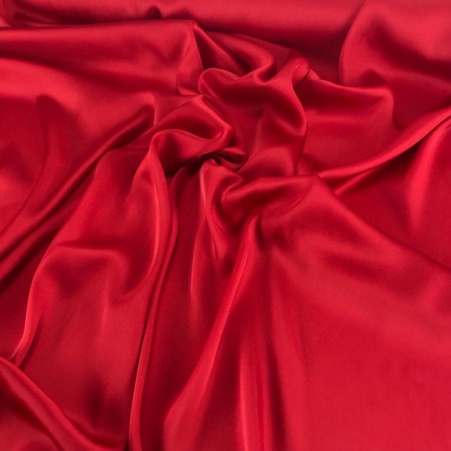 Foto de Satén lencero rojo