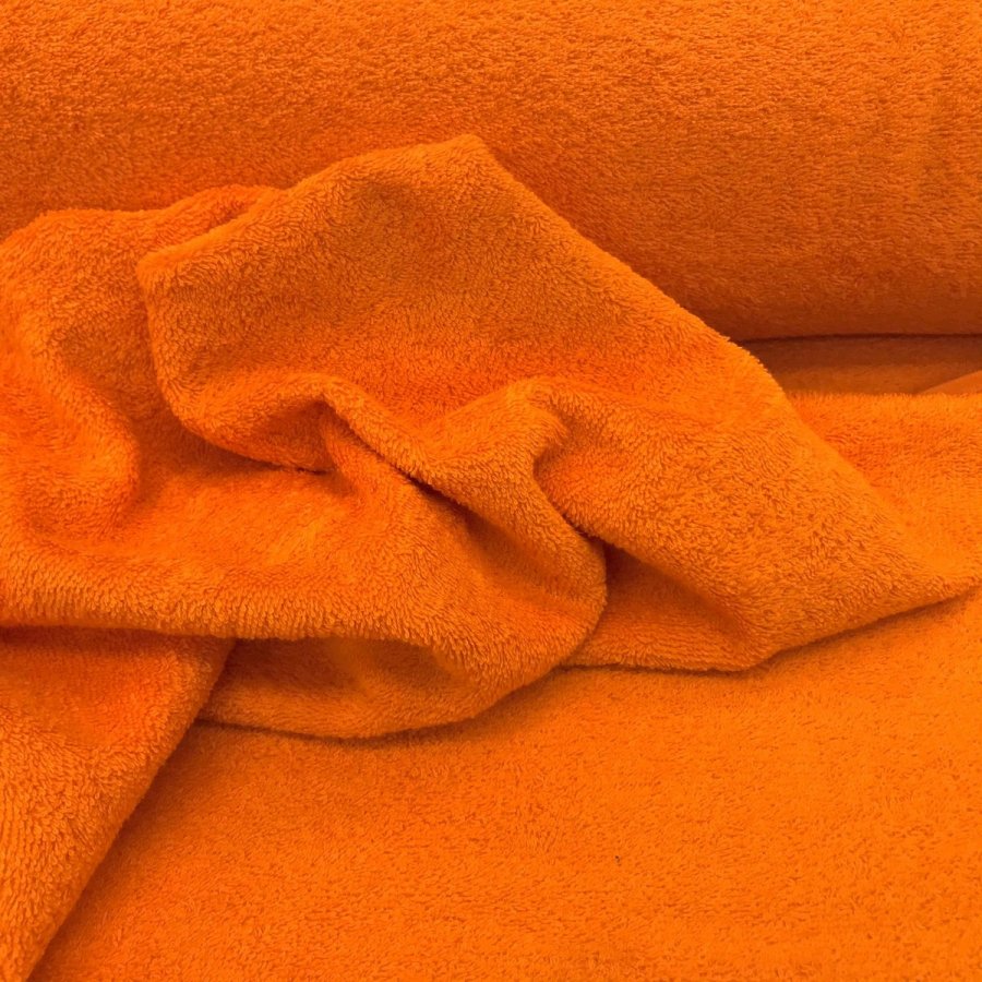 Rizo toalla 400gr 100% algodón naranja