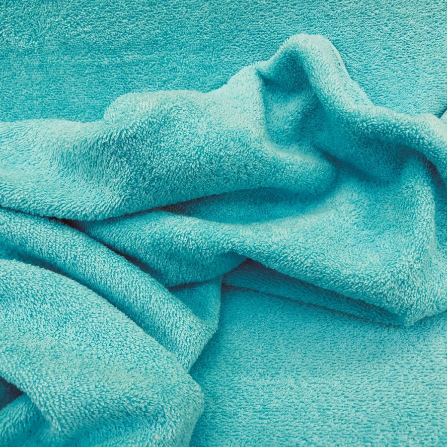 Rizo toalla 400gr 100% algodón turquesa