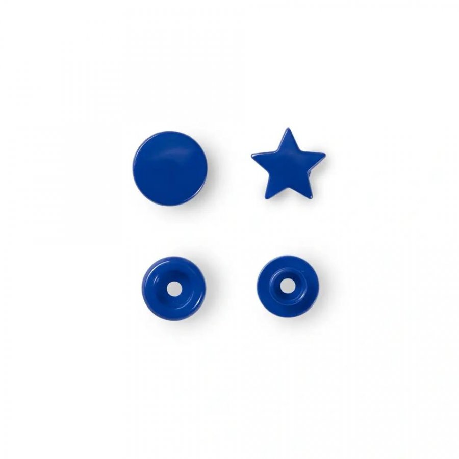 Boón presión color Snaps estrella azul real 30pz